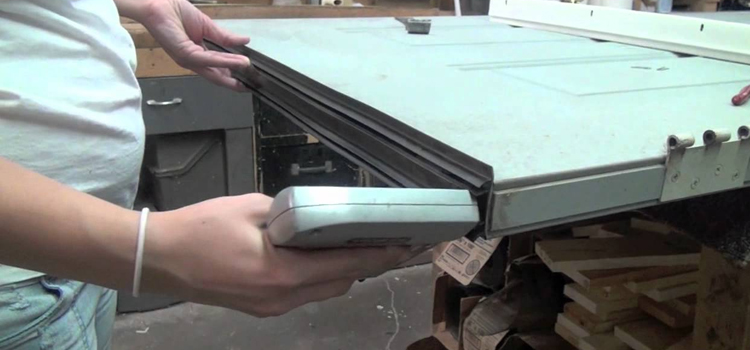 damaged steel door repair Vista